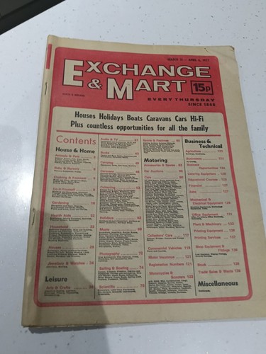 Vintage exchange mart - &,