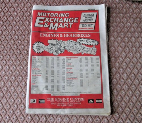 Motoring exchange and - and, mart