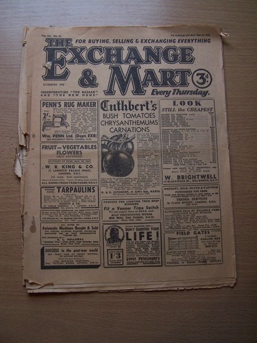 Original exchange and mart - exchange,