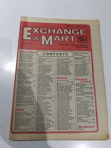 Vintage exchange mart - &,