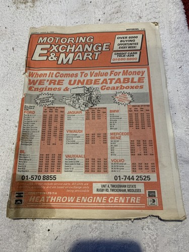 Vintage exchange and mart - vintage,