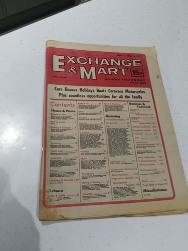 Vintage exchange mart - exchange, &